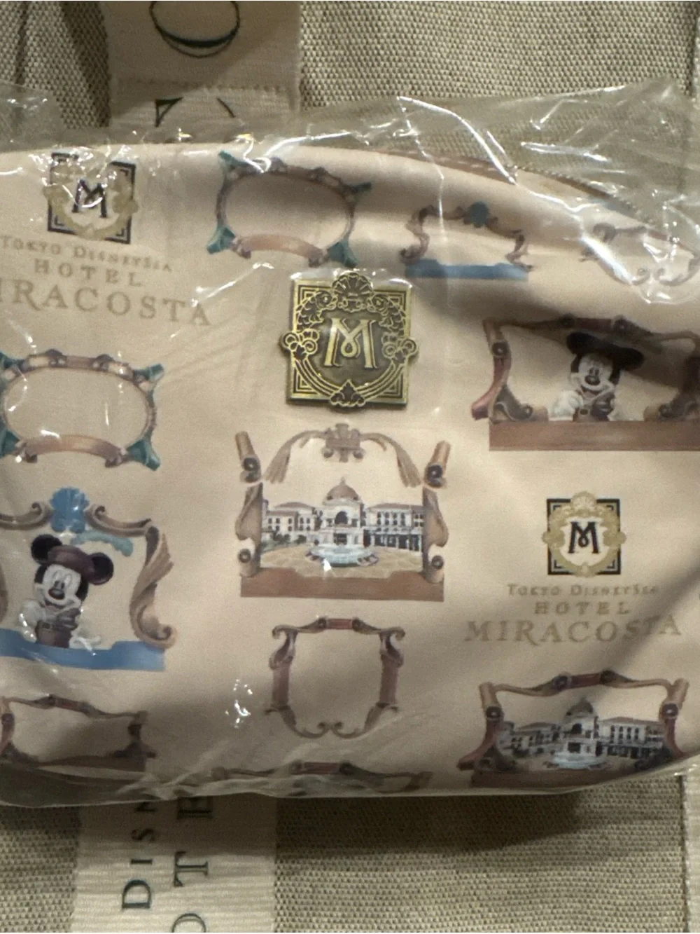 Brand New, In Hand Tokyo DisneySea Miracosta Tote Bag Set Disney
